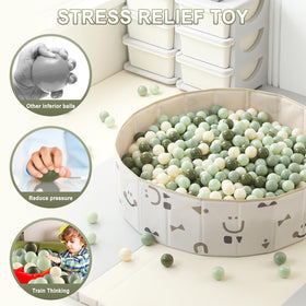 Generic Ball Pit Balls versatile for play tents, pools, and decor.