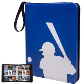 Generic Baseball Card Binder cover with premium PU leather exterior for durable protection.