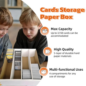 Generic bulk storage for baseball and sports cards supports organized collection workflows.