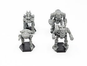 Generic BattleTech Inner Sphere Assault Lance pilot and Alpha Strike cards included for streamlined gameplay