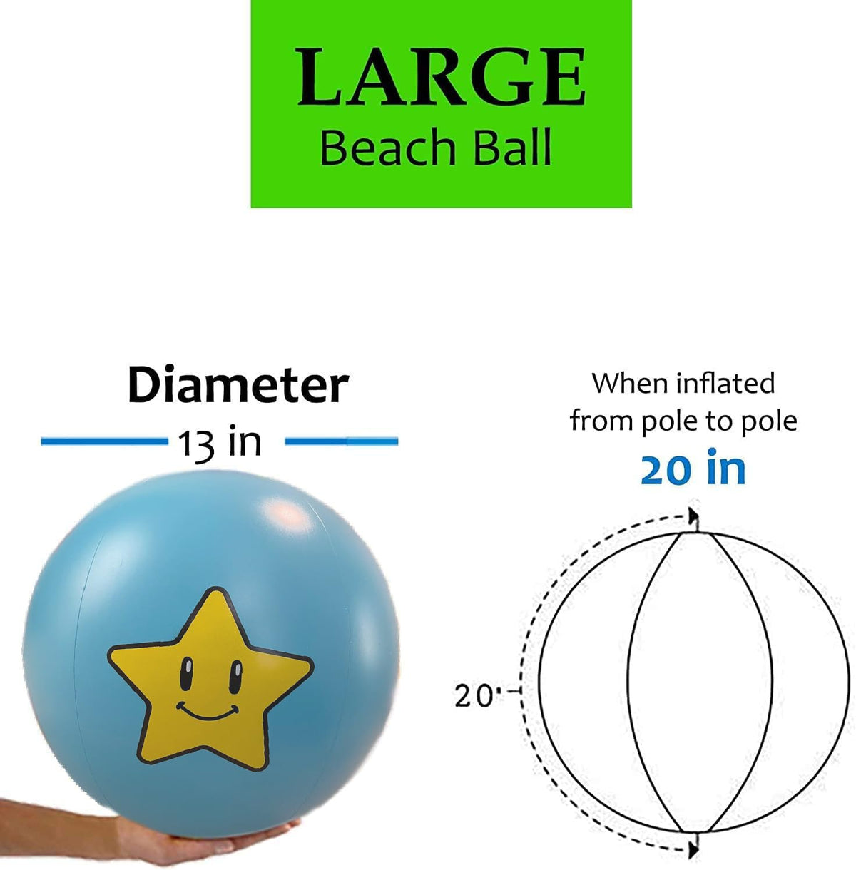 Generic beach ball as a versatile gift for parties and summer fun