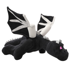 Generic Black Dragon Plush 23.7in full-body view for cozy play and decor.