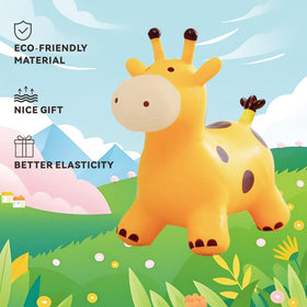 Generic Bouncy Pals hopping toy with pump for quick setup