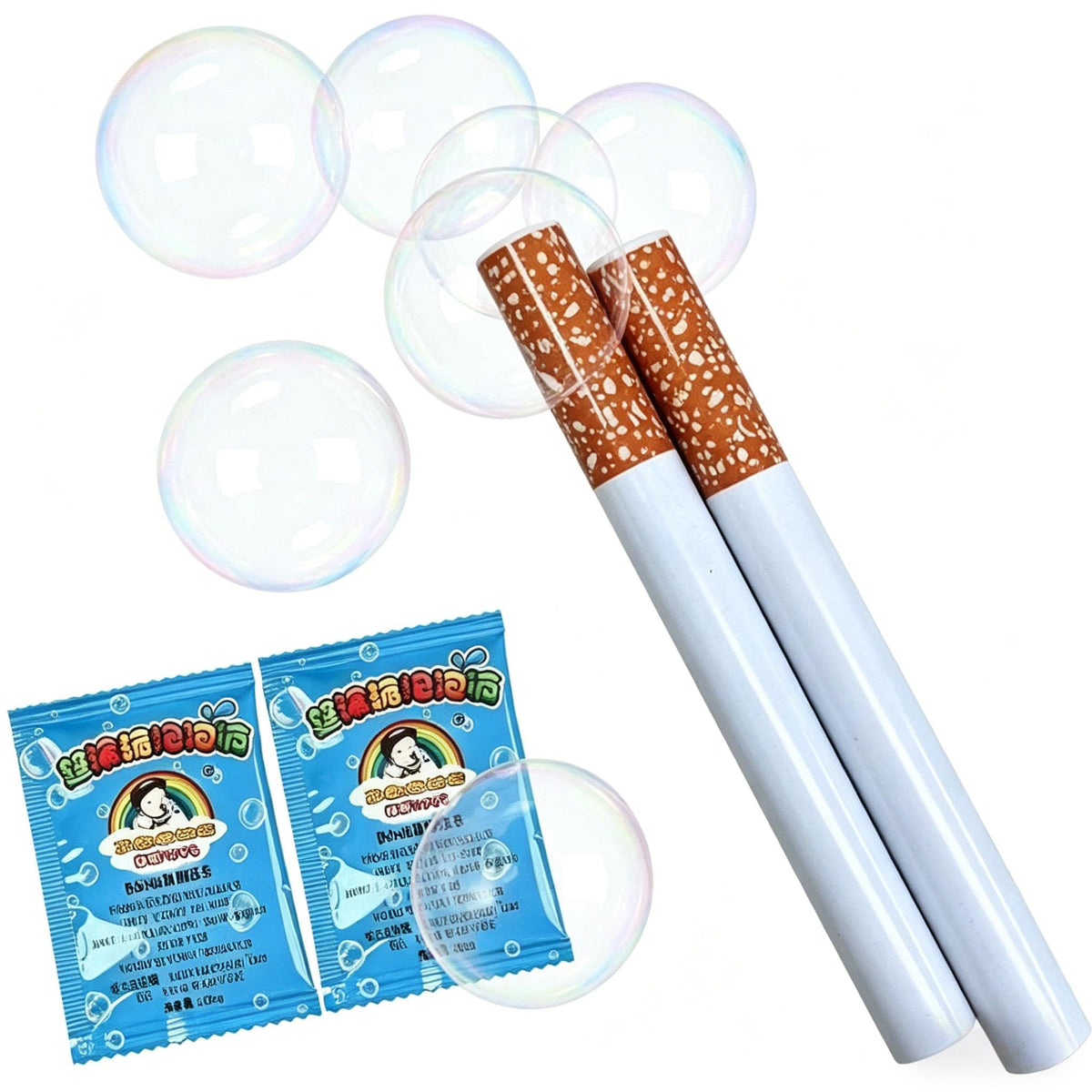 Generic Bubble Blower Wand kid-friendly design suitable for focused fidgeting.