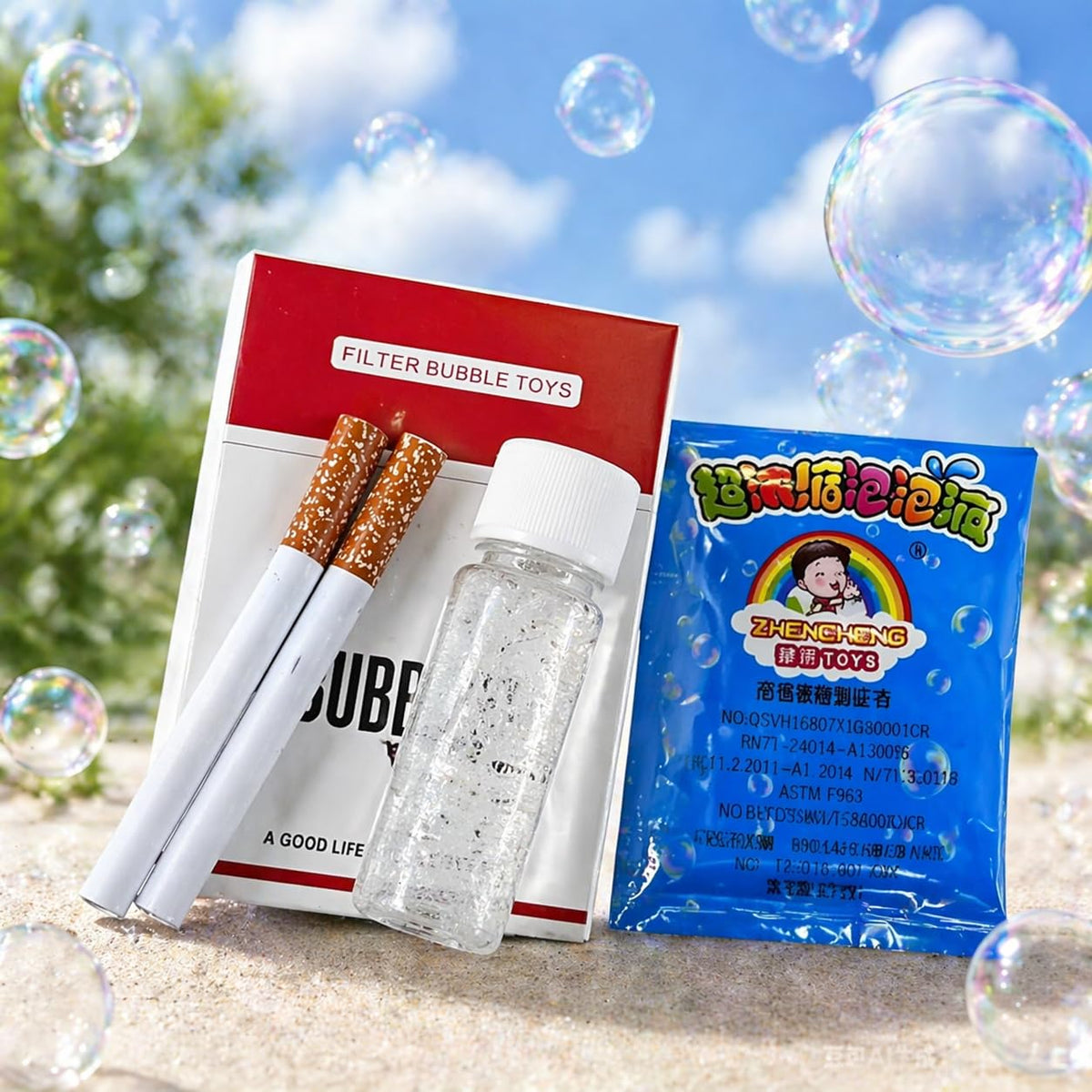 Generic Bubble Blower Wand party prop for fun gatherings.