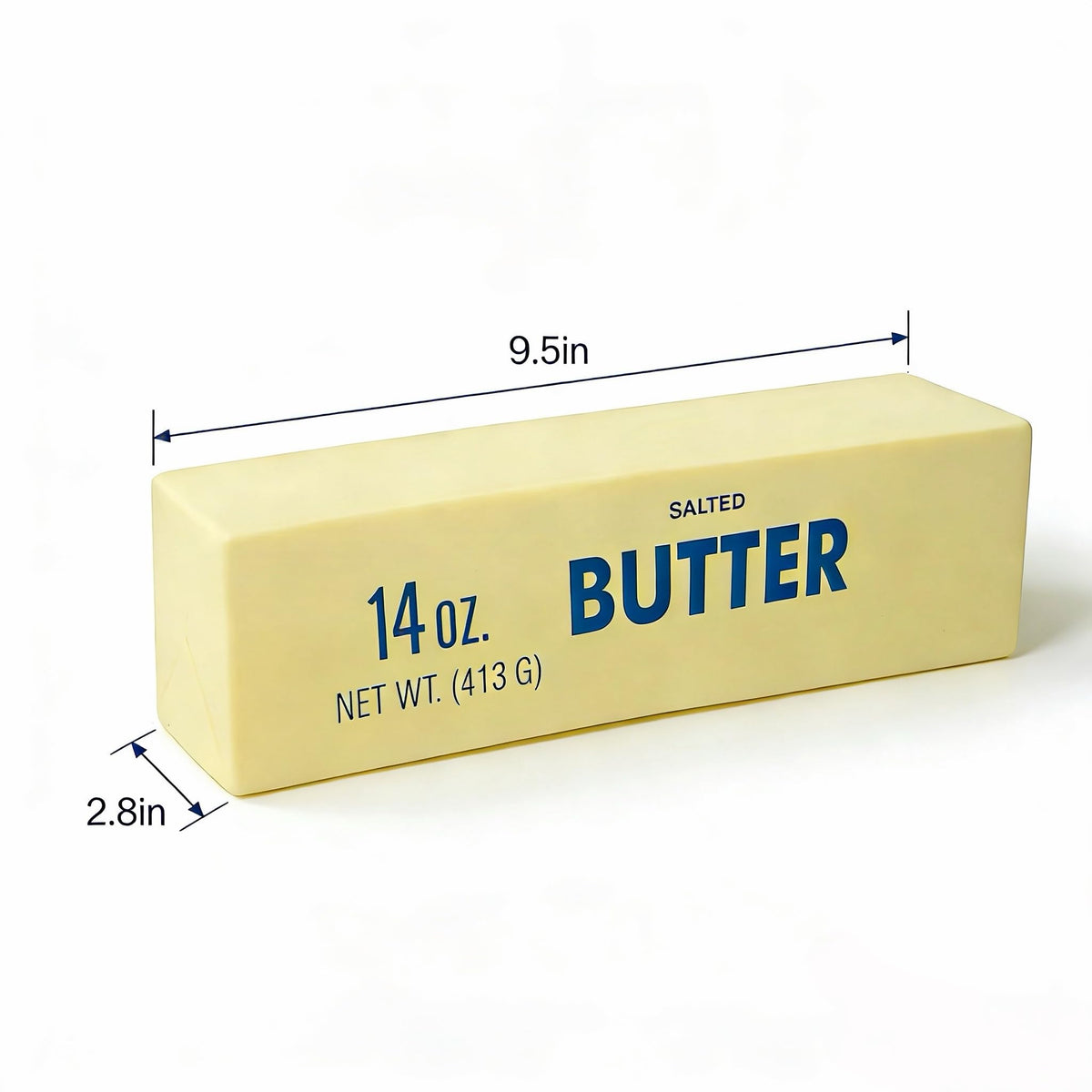 Generic butter sticks squeeze toy emphasizes tactile fun and sensory relief.