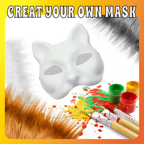 Generic Cat Mask Kit all-in-one contents pack makes crafting easier