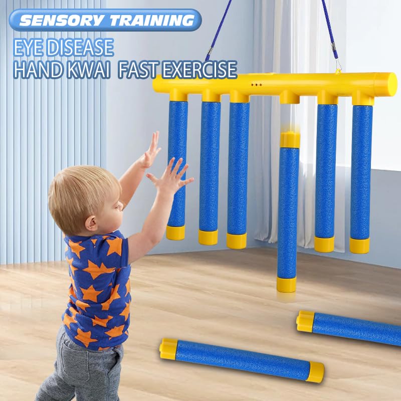 Generic Catching Sticks Game yellow sticks highlight vibrant visuals for engaging play