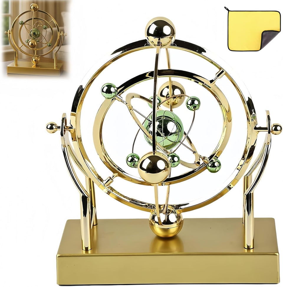 Generic Celestial Orbit Pendulum base offers a stable, distraction-free desk display.