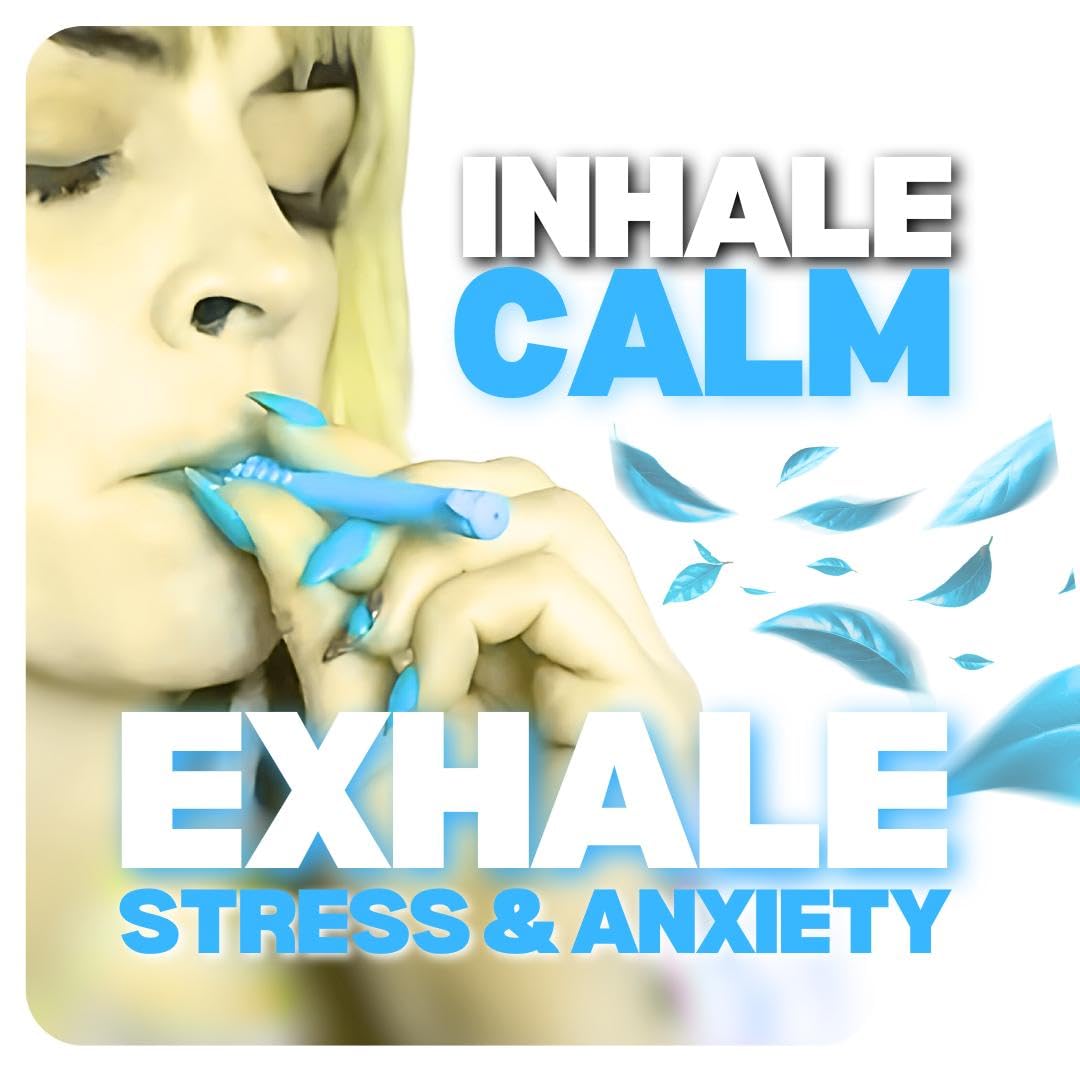 Generic Chewable Breather aromatherapy oil emphasizes calming scents for relaxation.