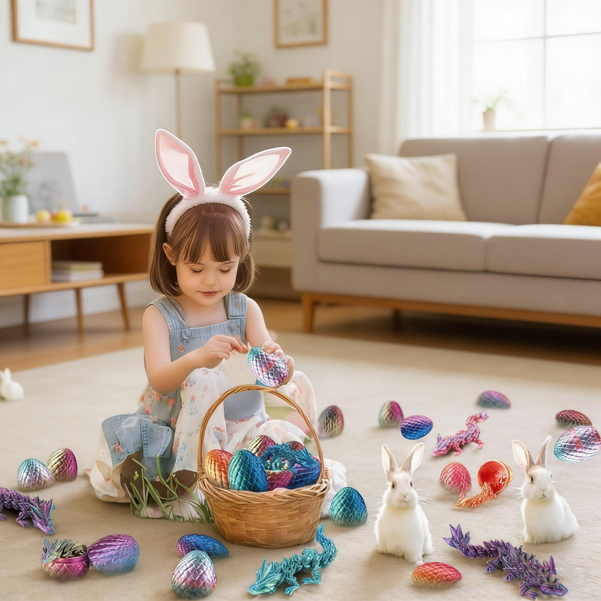 Generic Christmas stocking dragon eggs surprise families with fantasy fun.