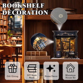 Generic Coffee Shop Book Nook Kit close up of wood pieces with precise cuts