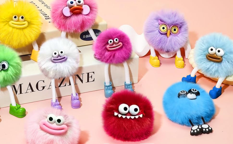 Generic soft plush eggs show fluffy textures and easy restoration after shipping