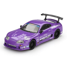 Generic Toyota Supra A80 interior detail highlights in a compact 1:64 scale.