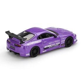 Generic diecast model with real rubber tires for authentic handling.