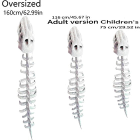 Generic Dinosaur Costume realistic skeleton design for dress-up adventures