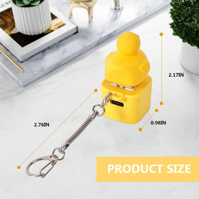 Generic Duck Keychain portable design ideal for travel and on the go.