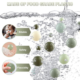 Generic durable balls designed for active play across ages.