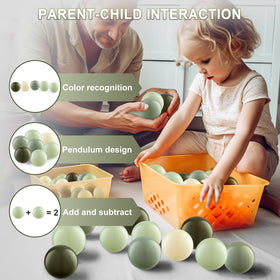 Generic Easy-Clean Ball Pit Balls with storage bag for tidy setups.