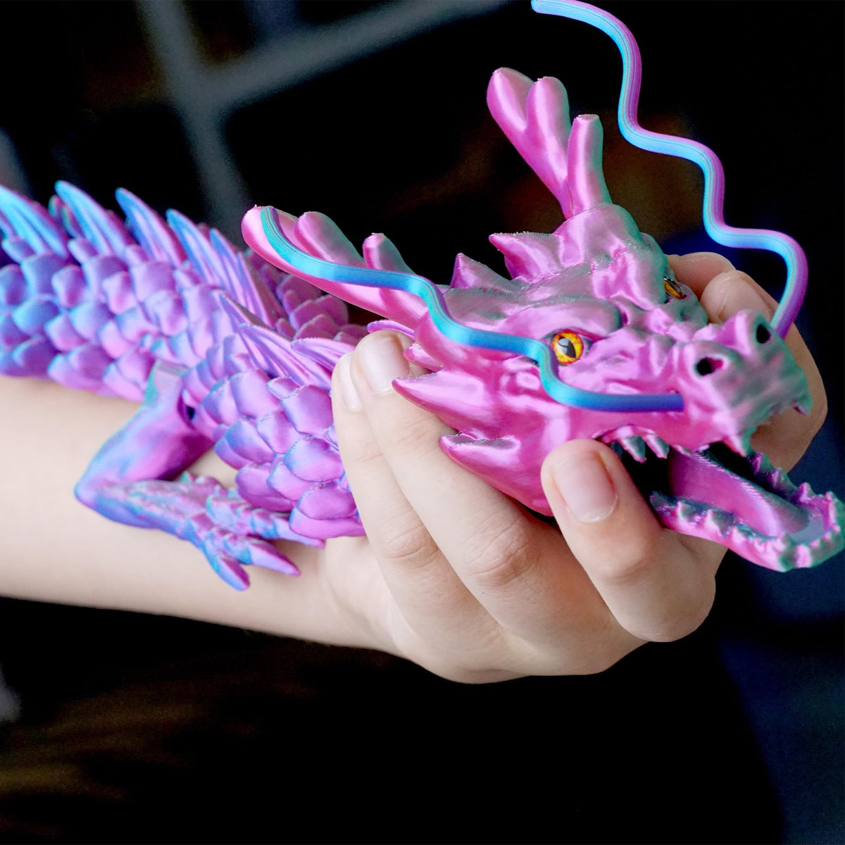 Generic educational dragon model invites creativity and curiosity about 3D printing