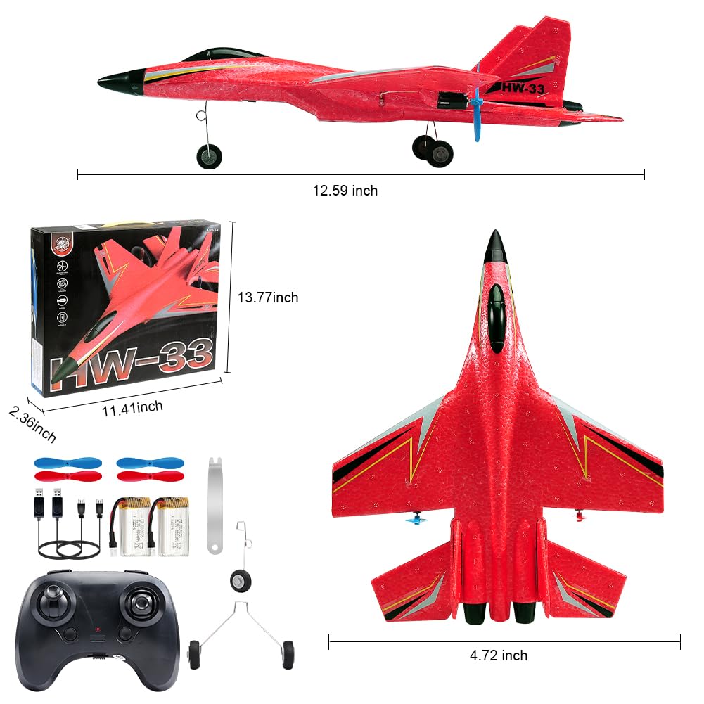 Generic Fremego Su-27 RC airplane side view showing lightweight EPP body for safe landings.