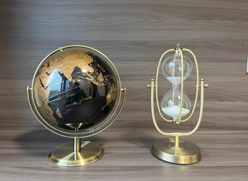 Generic golden globe makes a refined gift for professionals and students alike.