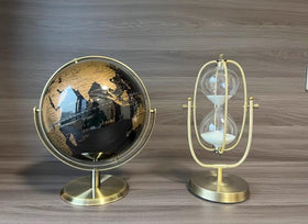 Generic golden globe makes a refined gift for professionals and students alike.