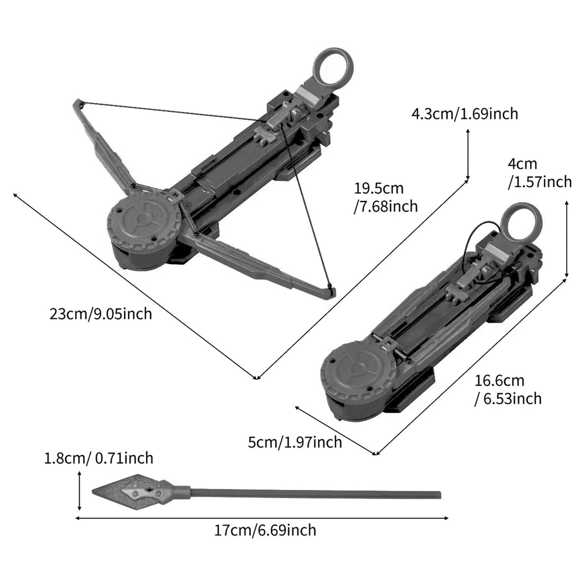 Generic Hidden Blade Prop durable and lightweight for comfortable wear