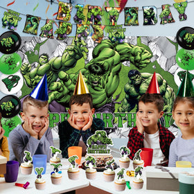 Generic Hulk banner letters offer reusable, colorful flair