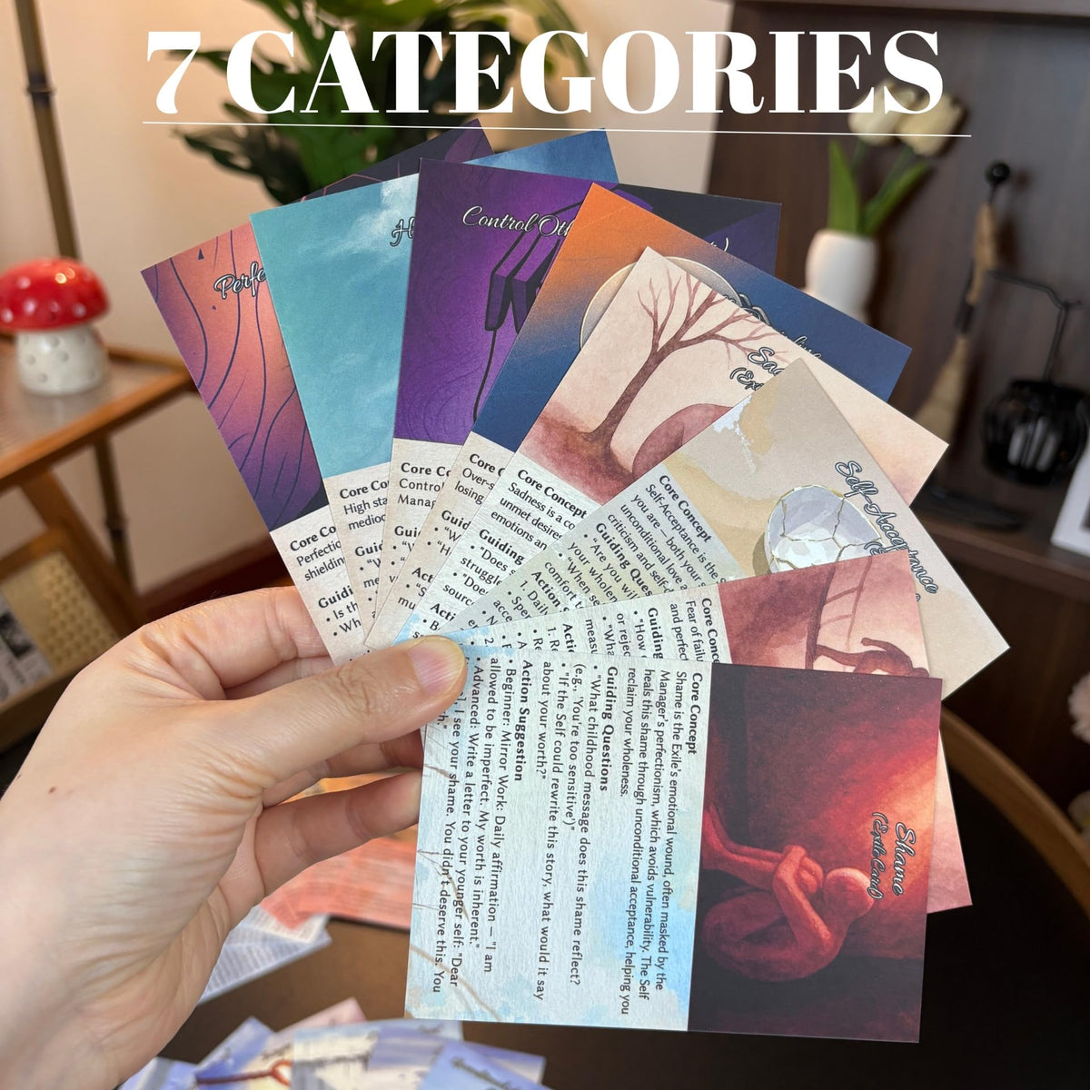 Generic IFS Cards Manager card on a calm desk, guiding practical parts work.
