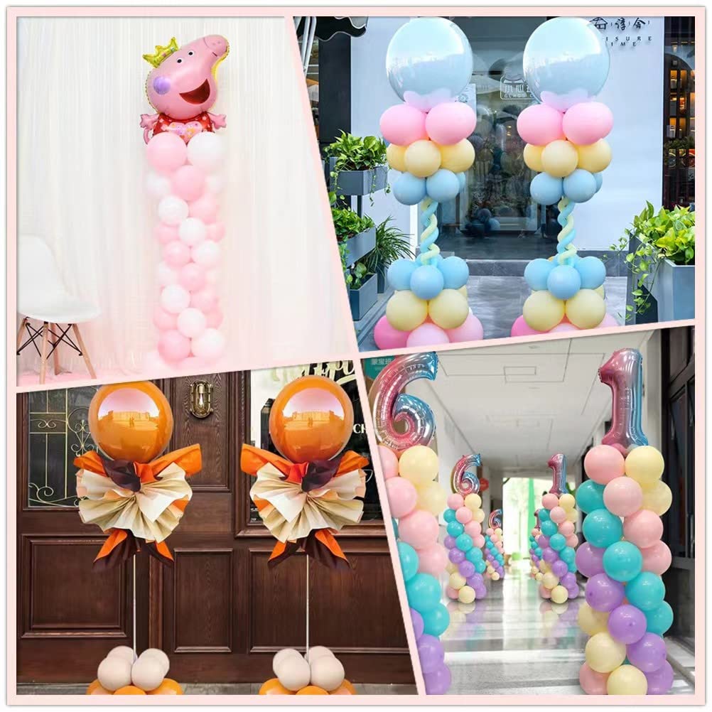 Generic included accessories help fast, tidy balloon decorating.