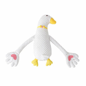Generic interactive goose plush with remote patting for toddlers comfort