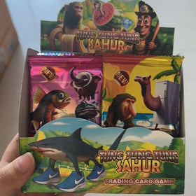 Generic Italian Brainrot Cards featuring Tung Tung Sahur for lively social gaming