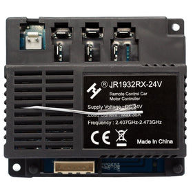 Generic JR1932RX-24V pairing LED indicator guiding initial setup.