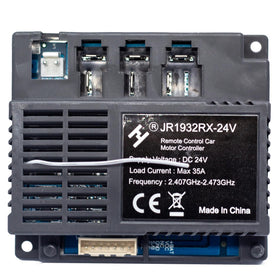 Generic JR1932RX-24V receiver board enabling reliable vehicle connection.