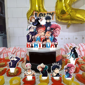 Generic Jujutsu Kaisen wall decor supports photo-friendly setup