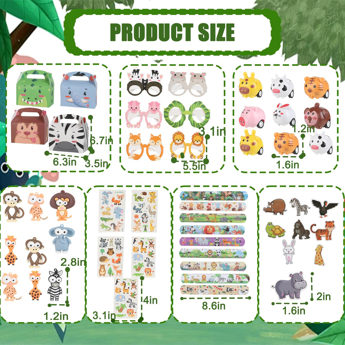 Generic jungle safari animal gifts spark imaginative play and celebrate wildlife themes