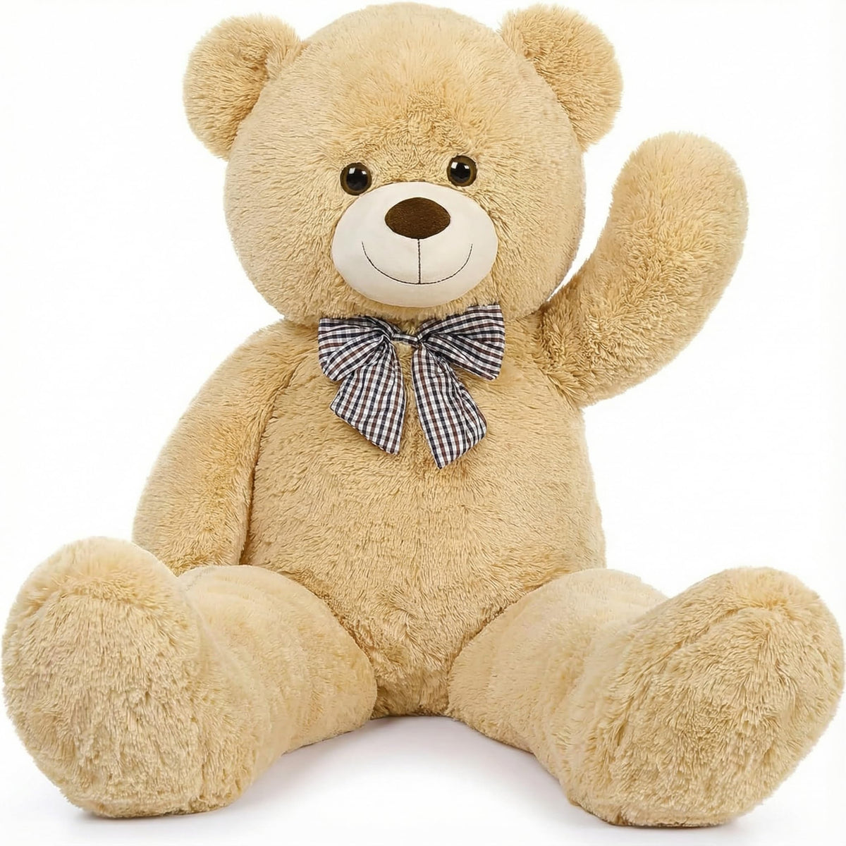 Generic life-size plush toy ideal for cuddling during movie nights.