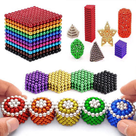Generic magnetic balls setup for stress relief at desk