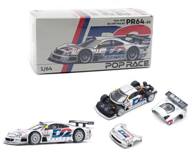 Generic Mercedes CLK AMG GTR 1997 box view highlights premium display-ready packaging
