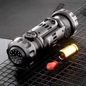 Generic Metal Fidget Gun with 20 bullets supports focused work and discreet use