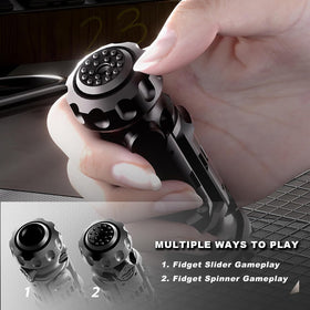 Ergonomic grip on the Generic Metal Fidget Gun enhances comfort during long sessions