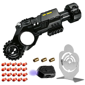 Generic Metal Fidget Gun front view for adults, portable stress relief device