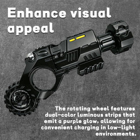 Generic Metal Fidget Gun office-friendly operation during work