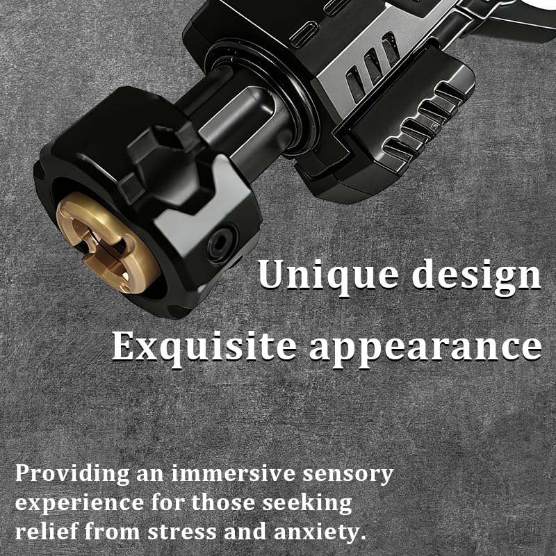 Generic Metal Fidget Gun pocket size design fits bags and desks