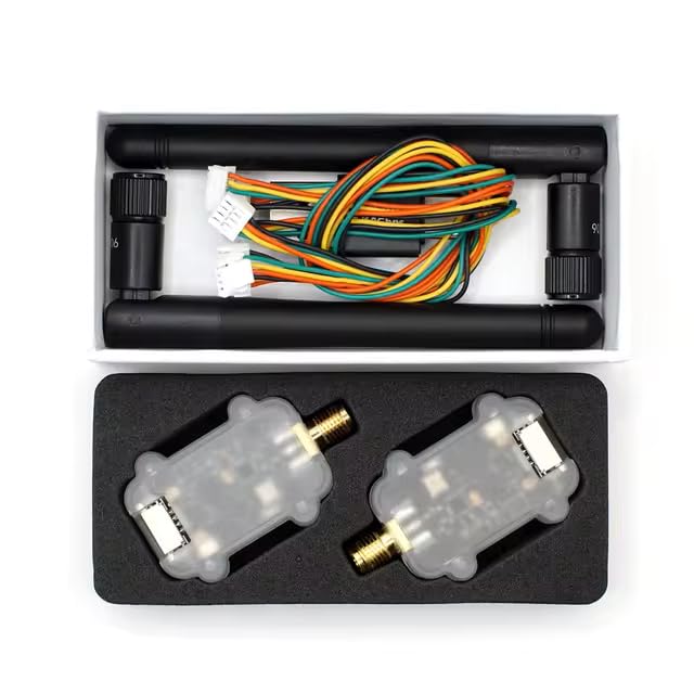 Generic Micoair 915MHz module dual ports (TTL and USB) for flexible connections.