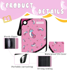Generic multi-function binder holds photos, sports, and game cards on the go