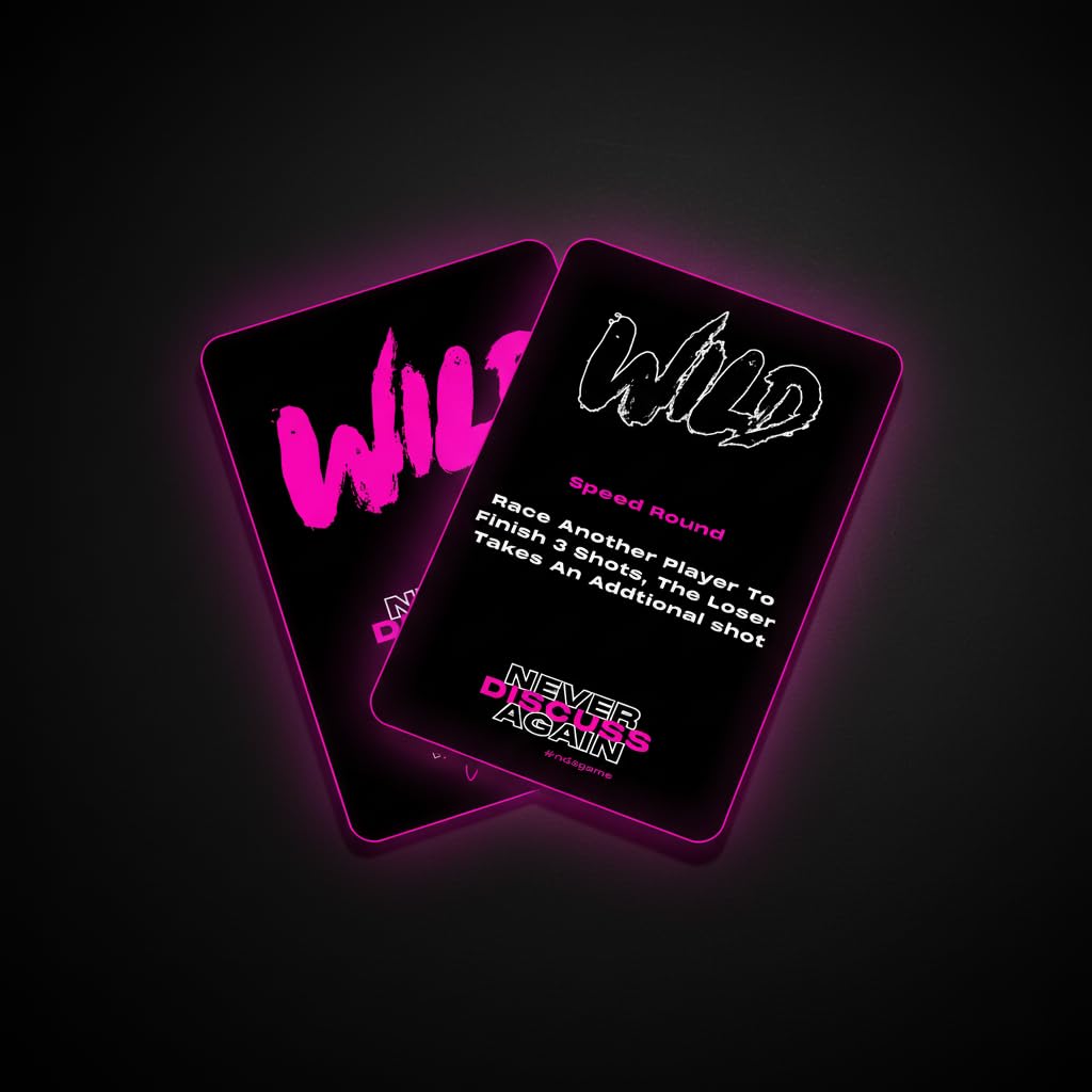 Generic NDA Card Game group playing, deepens bonds with dares.