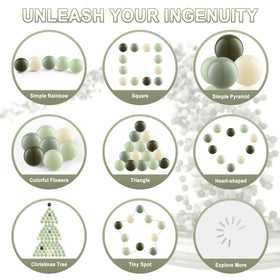 Generic Non-toxic Ball Pit Balls BPA-free and kid-friendly.