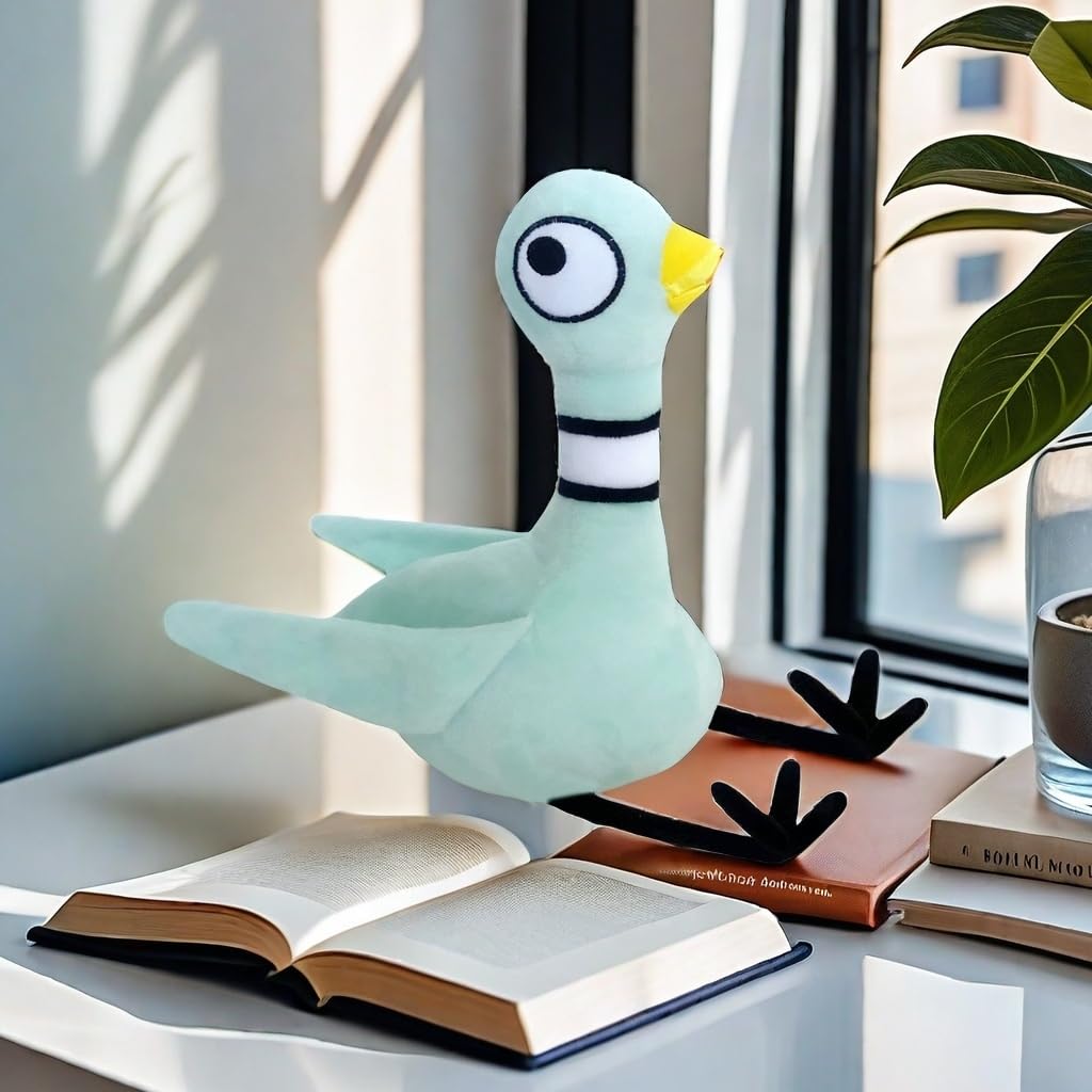 Generic Pigeon Plush features a soft color for calm spaces.